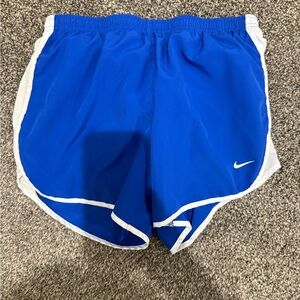 Nike Dri-FIT Blue and White Shorts